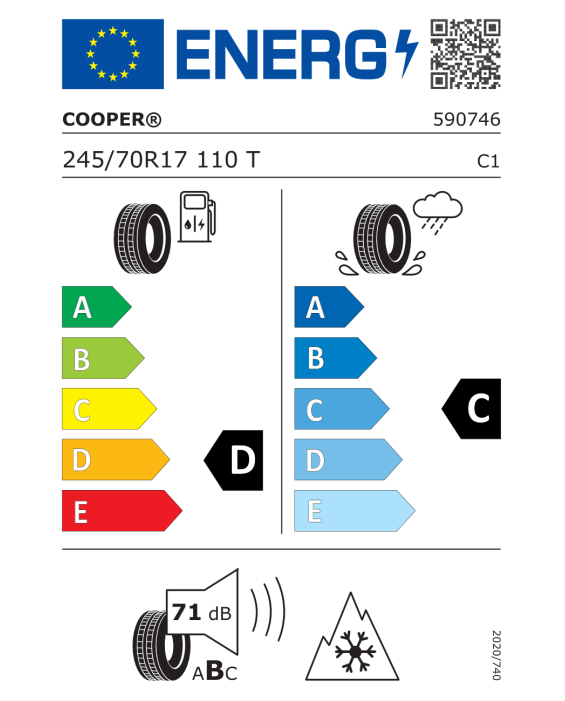 Anvelopa All Season Cooper Discoverer A/t3 Sport 2 245/7017T 