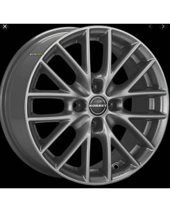 Janta aliaj BORBET BS4 Metalic Grey 6.5x15 4x100 ET40 64,1     