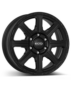 Janta aliaj DOTZ 4X4 Kalahari black 7.00x16 6/139,70/24/93,1