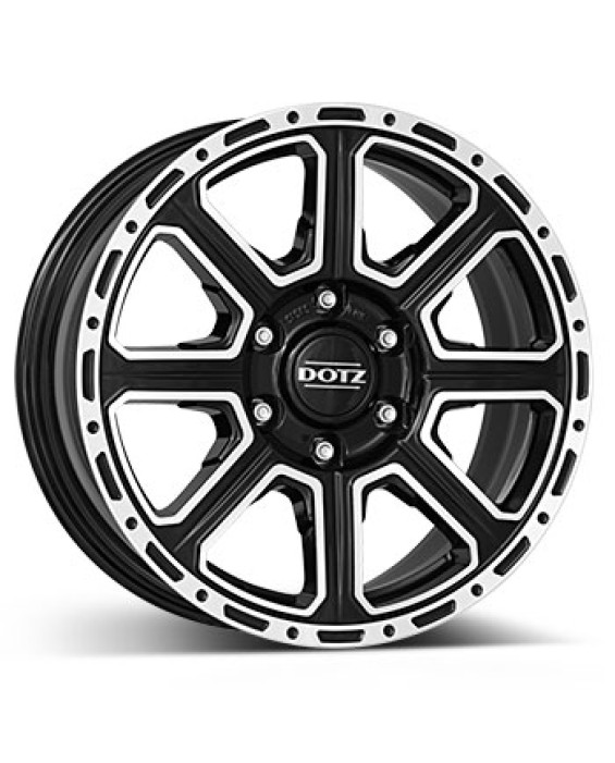 Janta aliaj DOTZ 4X4 Kalahari dark 7.00x16 6/139,70/24/93,1